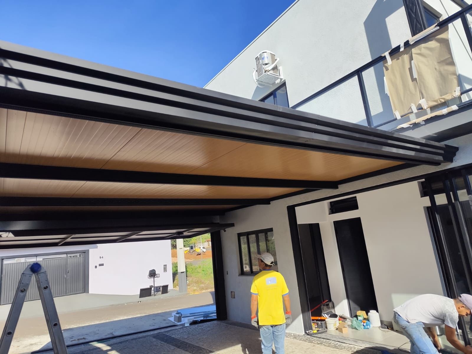 Cobertura Metálica Residencial