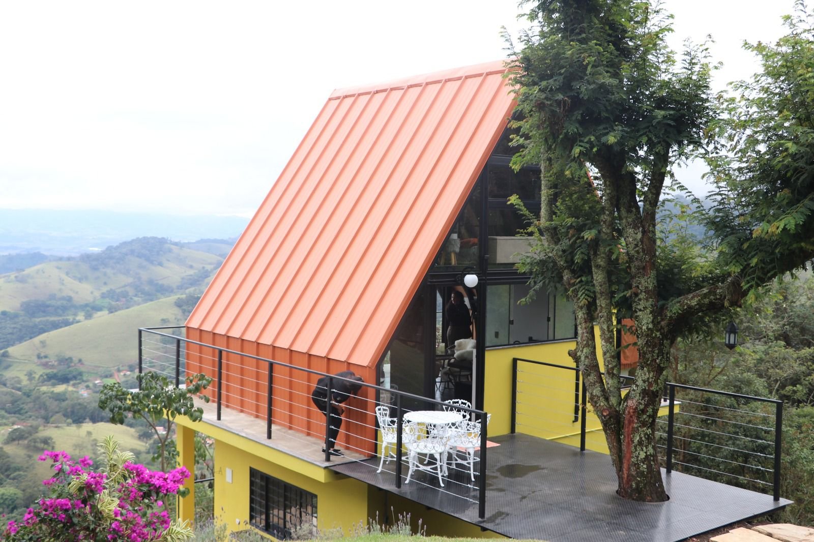 Chalé com telha térmica