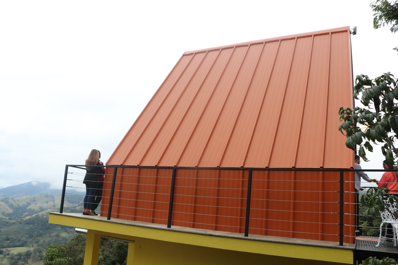 Chalé com telha térmica